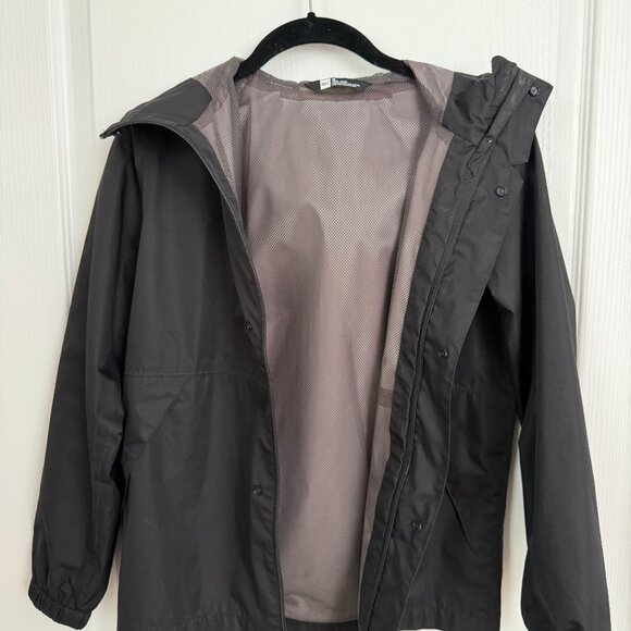 MEC Aquanator Rain Jacket Black Size 12 Youth - Picture 4 of 7